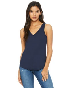 Ladies' Flowy V-Neck Tank 33 Ladies' Flowy V-Neck Tank -Jiffyshirts Sales Store 601c885a3fa59d