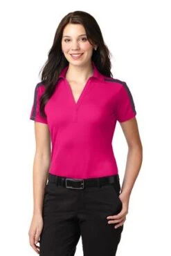 Ladies Silk Touch Performance Colorblock Stripe Polo 23 Ladies Silk Touch Performance Colorblock Stripe Polo -Jiffyshirts Sales Store 60546d72b3c0a5
