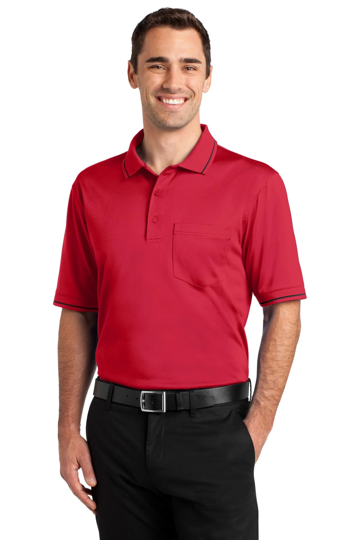 Select Snag-Proof Tipped Pocket Polo 11 Select Snag-Proof Tipped Pocket Polo - Image 9