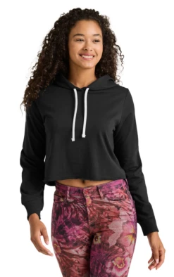 Women's Junior Fit Crop Hoodie
