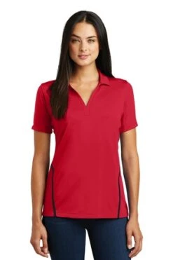 Ladies Contrast PosiCharge Tough Polo -Jiffyshirts Sales Store 6070368a56b304