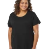 Ladies' Curvy Fine Jersey T-Shirt -Jiffyshirts Sales Store 611444839f980d