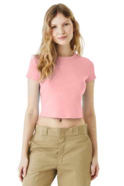 Ladies' Micro Ribbed Baby Tee 18 Ladies' Micro Ribbed Baby Tee -Jiffyshirts Sales Store 611ed2e398f6ac