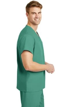 Unisex Reversible V-Neck Scrub Top -Jiffyshirts Sales Store 615fa28fbecae6