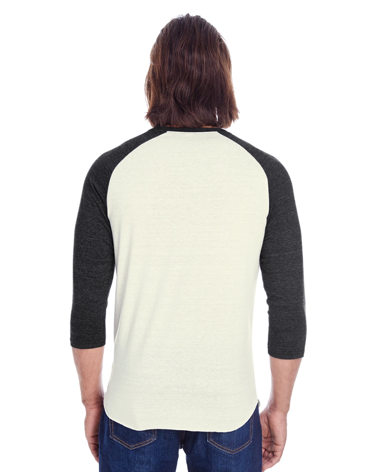 Unisex Triblend 3/4-Sleeve Raglan 5 Unisex Triblend 3/4-Sleeve Raglan - Image 3