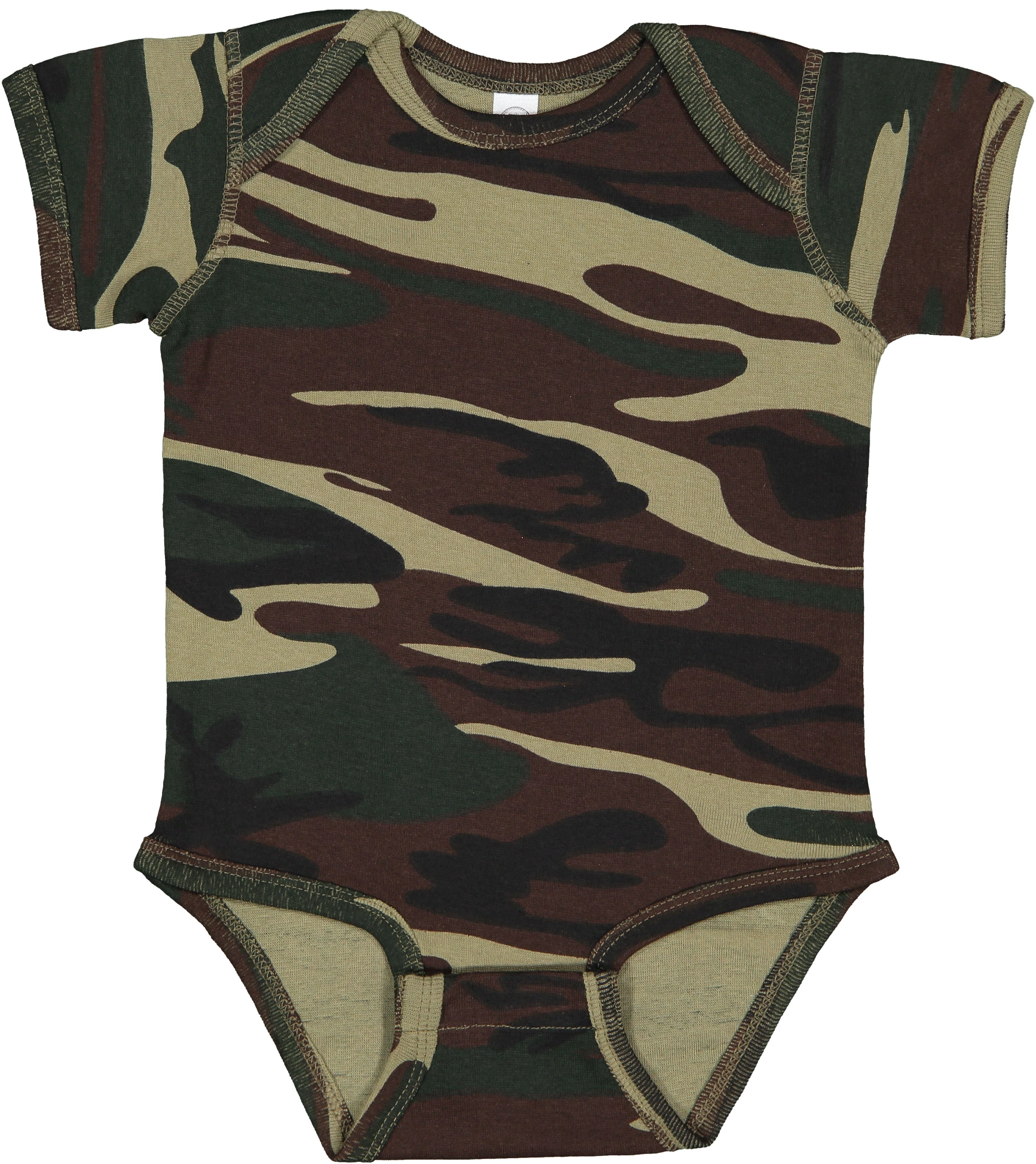 Infant Camouflage Baby Rib Bodysuit 4 Infant Camouflage Baby Rib Bodysuit - Image 2