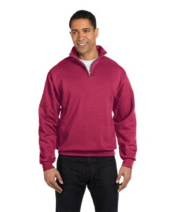 Jerzees Adult Unisex 8 Oz. NuBlend® Quarter-Zip Cadet Collar Sweatshirt 33 Jerzees Adult Unisex 8 Oz. NuBlend® Quarter-Zip Cadet Collar Sweatshirt -Jiffyshirts Sales Store 6239d20b8deee7