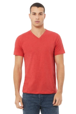 Unisex Triblend V-Neck T-Shirt -Jiffyshirts Sales Store 627dc33c4cf567