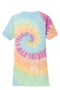 Ladies Tie-Dye V-Neck Tee -Jiffyshirts Sales Store 628b5cbde3d637