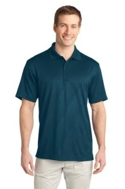 Tech Embossed Polo
