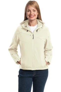 Ladies Textured Hooded Soft Shell Jacket 8 Ladies Textured Hooded Soft Shell Jacket -Jiffyshirts Sales Store 62d97e5c6c514f