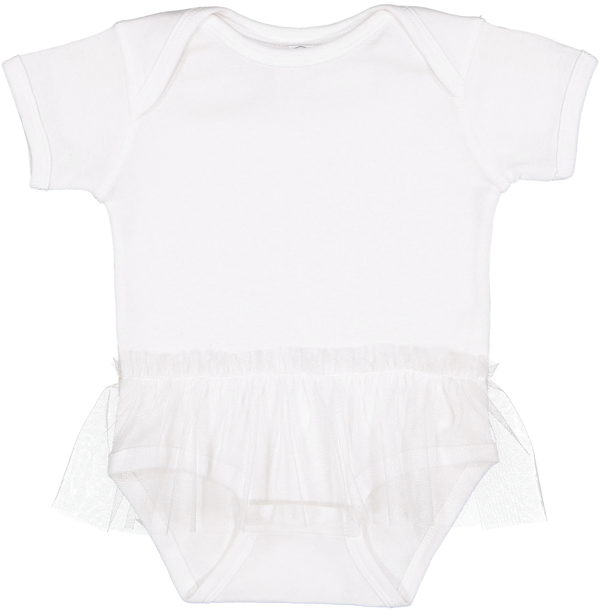 Infant Baby Rib Lap Shoulder Tutu Creeper 6 Infant Baby Rib Lap Shoulder Tutu Creeper - Image 4