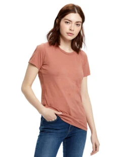 Ladies' Made In USA Short Sleeve Crew T-Shirt -Jiffyshirts Sales Store 633de1c74ccad6