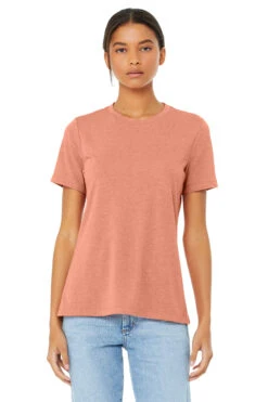 Ladies' Heathered Relaxed Jersey Short-Sleeve T-Shirt