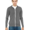 Unisex Triblend Full-Zip Lightweight Hoodie 2 Unisex Triblend Full-Zip Lightweight Hoodie -Jiffyshirts Sales Store 644a5c9c455397