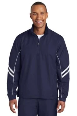 Shield Ripstop 1/2-Zip Pullover 11 Shield Ripstop 1/2-Zip Pullover -Jiffyshirts Sales Store 649603eb8cd3ad