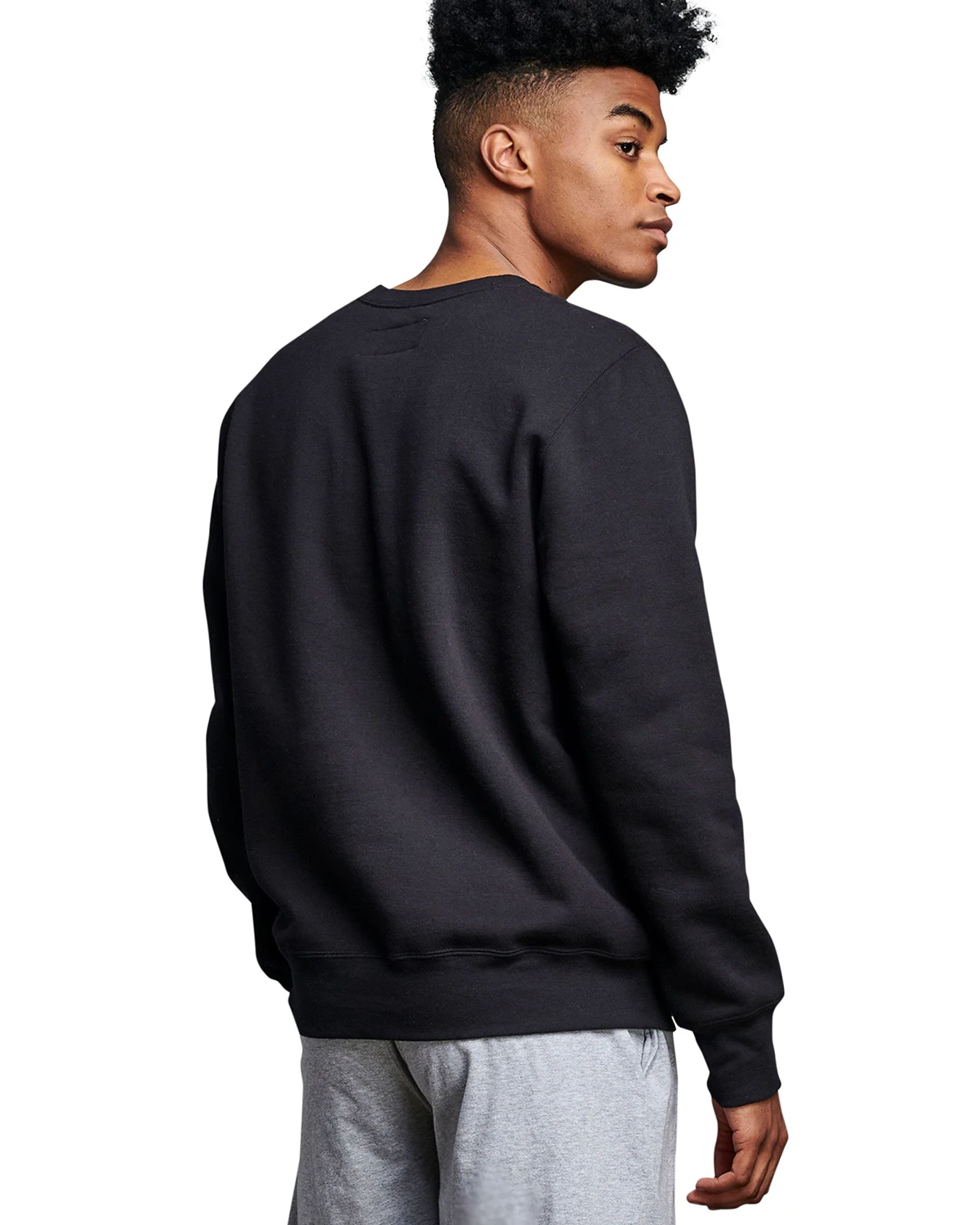 Russell Athletic Cotton Rich Fleece Crewneck 5 Russell Athletic Cotton Rich Fleece Crewneck - Image 3