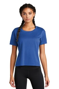 Ladies PosiCharge Draft Crop Tee -Jiffyshirts Sales Store 64ee8802c5b084