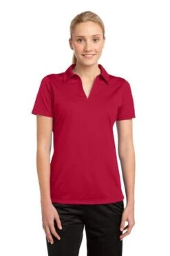 Ladies PosiCharge Active Textured Polo -Jiffyshirts Sales Store 64eee6da5a33f1