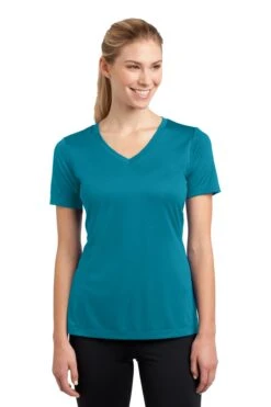 Ladies PosiCharge Competitor V-Neck Tee -Jiffyshirts Sales Store 64f4c02ddf5b6e