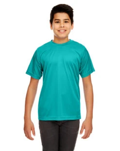 Youth Unisex Cool & Dry Sport Performance Interlock T-Shirt -Jiffyshirts Sales Store 6527b0aa90dee3