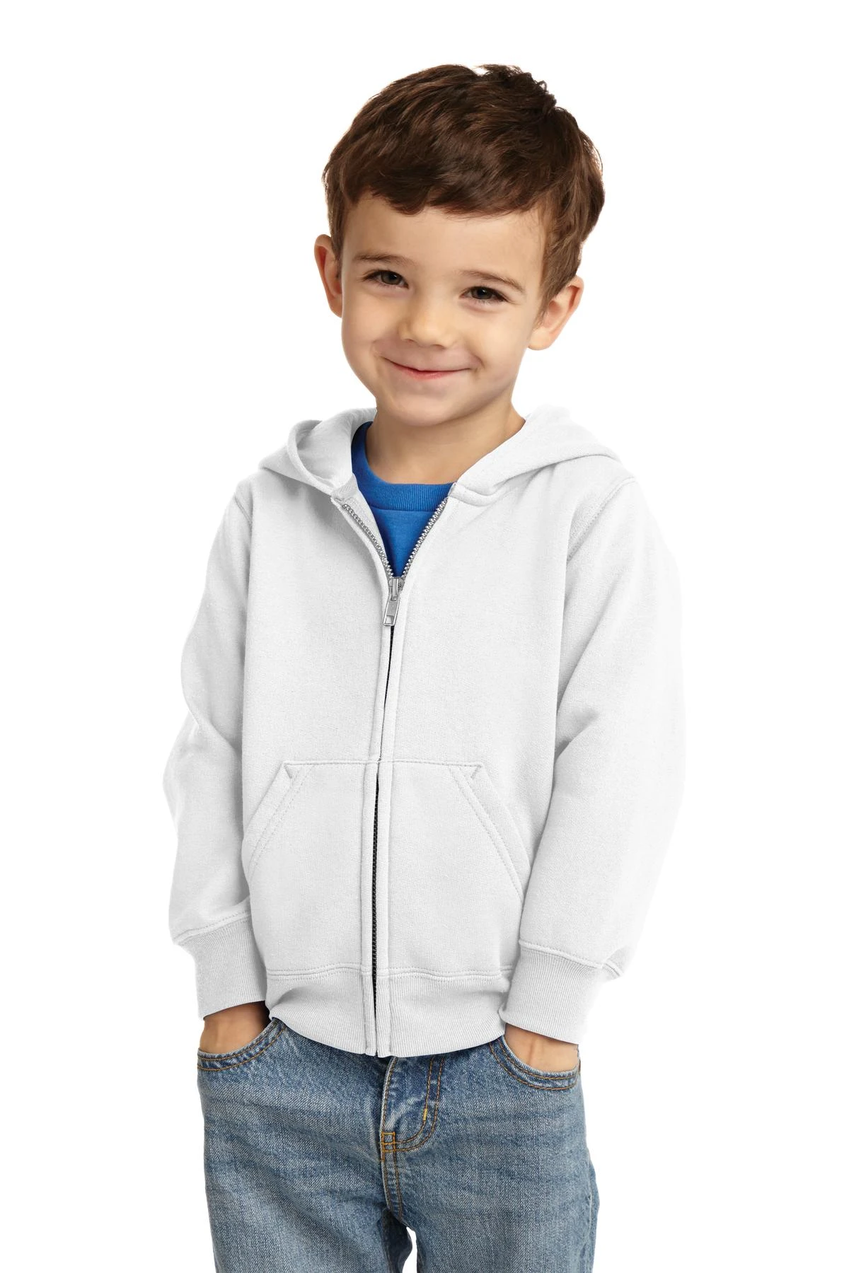 Toddler Core Fleece Full-Zip Hooded Sweatshirt 7 Toddler Core Fleece Full-Zip Hooded Sweatshirt - Image 5