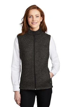 Ladies Sweater Fleece Vest 3 Ladies Sweater Fleece Vest