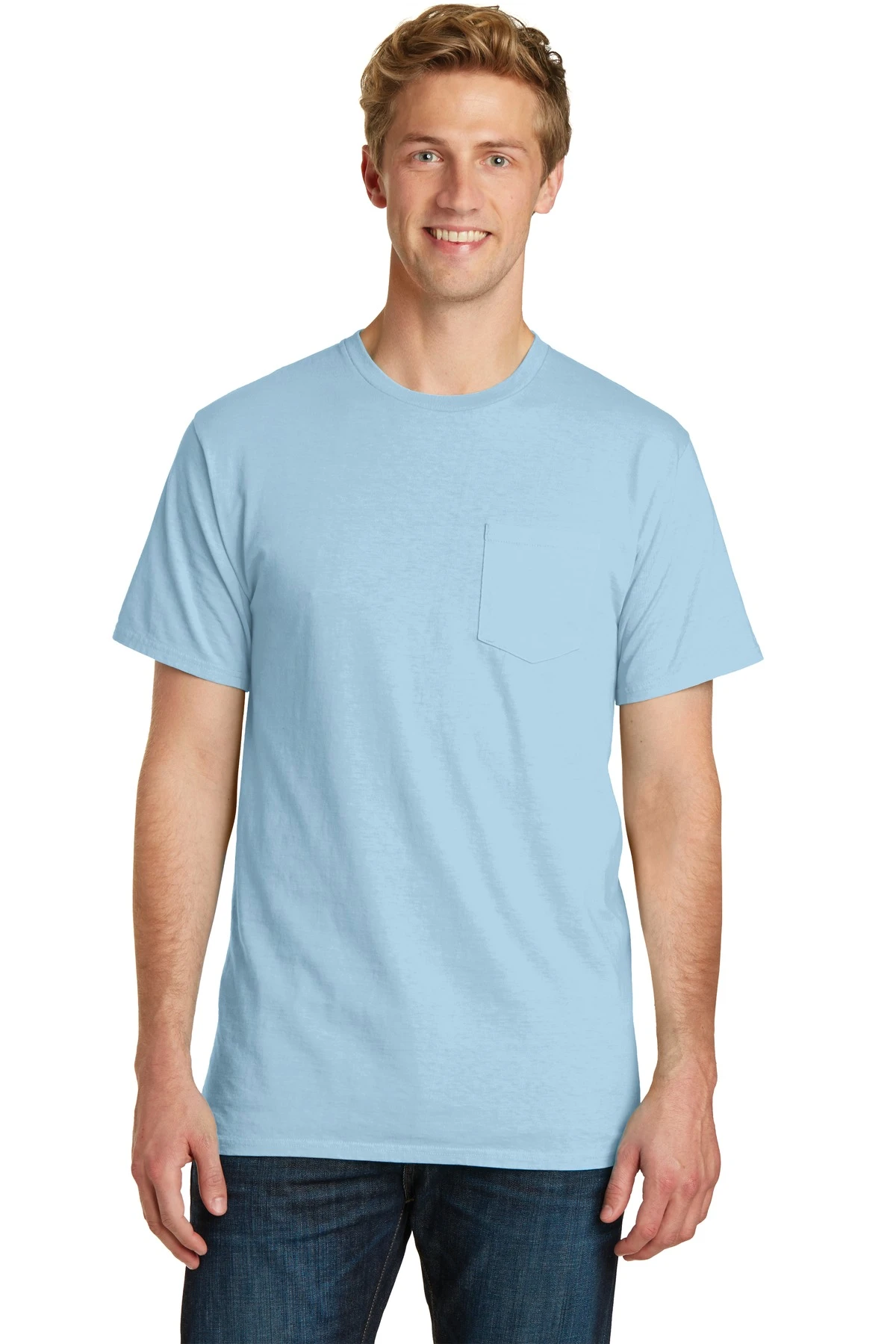 Unisex Beach Wash Garment-Dyed Pocket Tee 13 Unisex Beach Wash Garment-Dyed Pocket Tee - Image 11