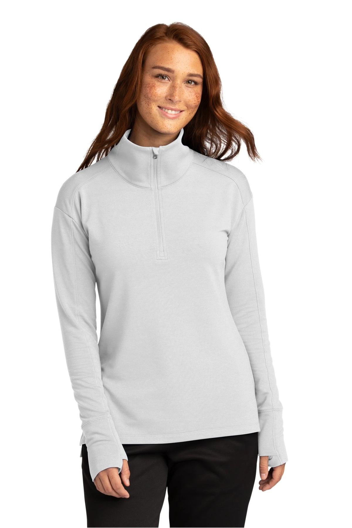 Ladies Sport-Wick Flex Fleece 1/4-Zip 6 Ladies Sport-Wick Flex Fleece 1/4-Zip - Image 4