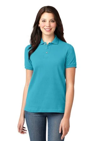 Ladies Heavyweight Cotton Pique Polo 18 Ladies Heavyweight Cotton Pique Polo - Image 16