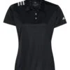 ADIDAS Women's 3-Stripes Shoulder Sport Shirt