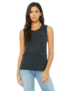 Ladies' Flowy Scoop Muscle Tank 35 Ladies' Flowy Scoop Muscle Tank -Jiffyshirts Sales Store 665f1373641c64