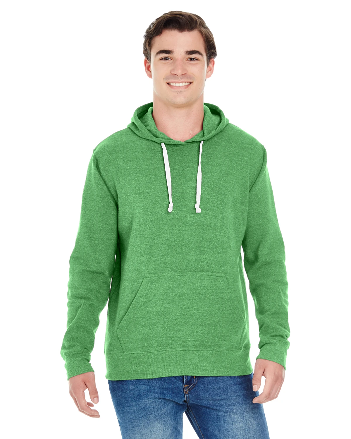 Adult Unisex Triblend Pullover Fleece Hood 22 Adult Unisex Triblend Pullover Fleece Hood - Image 20