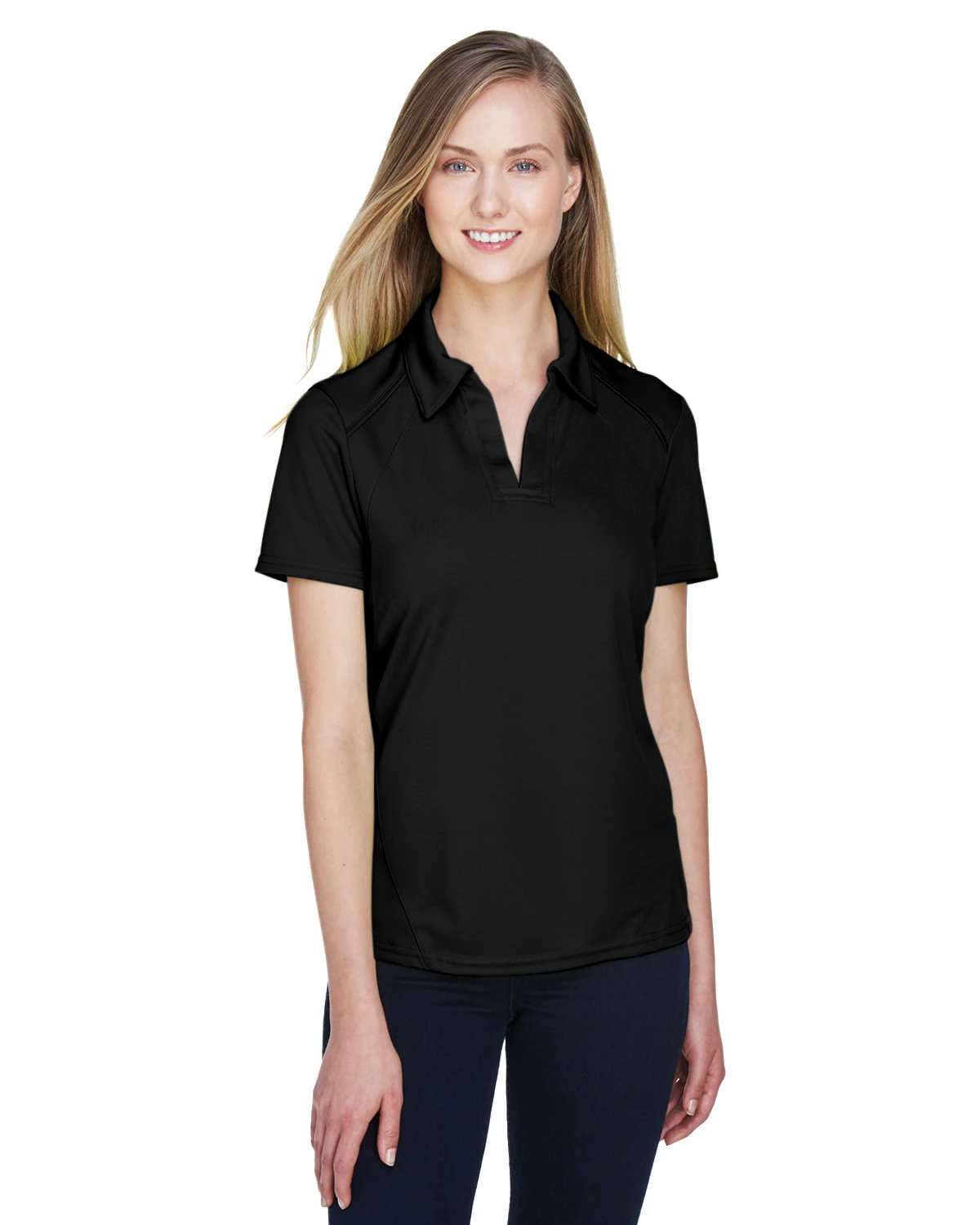 Ladies' Recycled Polyester Performance Piqué Polo 3 Ladies' Recycled Polyester Performance Piqué Polo