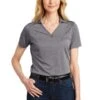Ladies Shadow Stripe Polo -Jiffyshirts Sales Store 6731b89d0fd16e