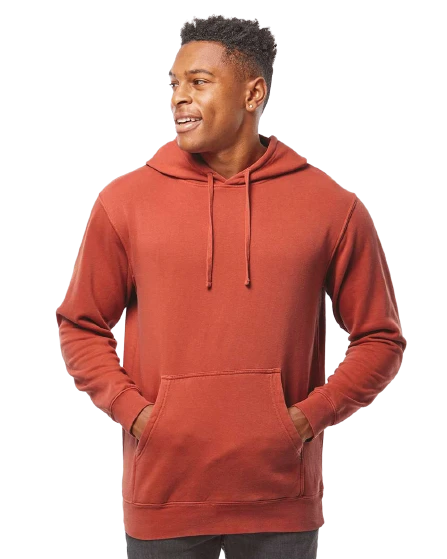Unisex Heavyweight Pigment-Dyed Hooded Sweatshirt 10 Unisex Heavyweight Pigment-Dyed Hooded Sweatshirt - Image 8