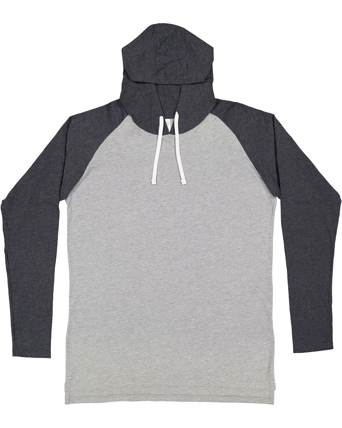 Men's Hooded Raglan Long Sleeve Fine Jersey T-Shirt 13 Men's Hooded Raglan Long Sleeve Fine Jersey T-Shirt - Image 11