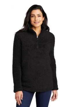 Ladies Cozy 1/4-Zip Fleece -Jiffyshirts Sales Store 6791f177f02006
