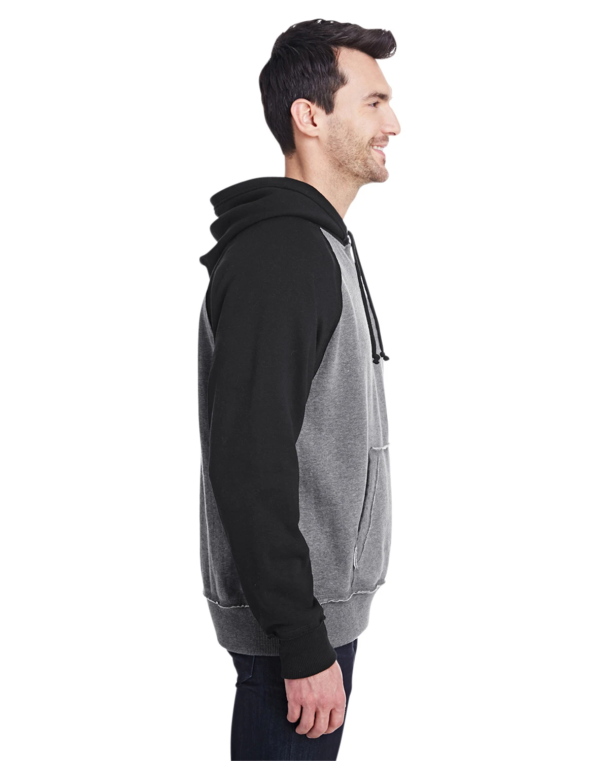 Adult Unisex Vintage Heather Pullover Hood 4 Adult Unisex Vintage Heather Pullover Hood - Image 2