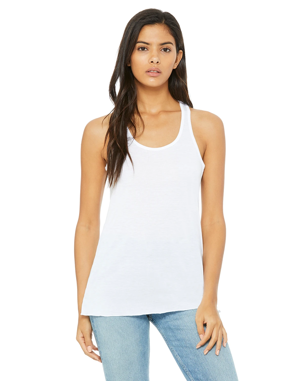 Ladies' Flowy Racerback Tank 7 Ladies' Flowy Racerback Tank - Image 6