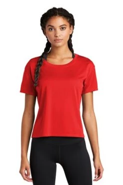 Ladies PosiCharge Draft Crop Tee -Jiffyshirts Sales Store 67e33ad06718f2