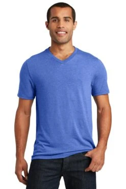 District Unisex Perfect Tri V-Neck Tee -Jiffyshirts Sales Store 68a658c147190e