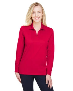 CrownLux Performance™ Ladies' Plaited Long Sleeve Polo 13 CrownLux Performance™ Ladies' Plaited Long Sleeve Polo -Jiffyshirts Sales Store 68ac05bba2fc4f