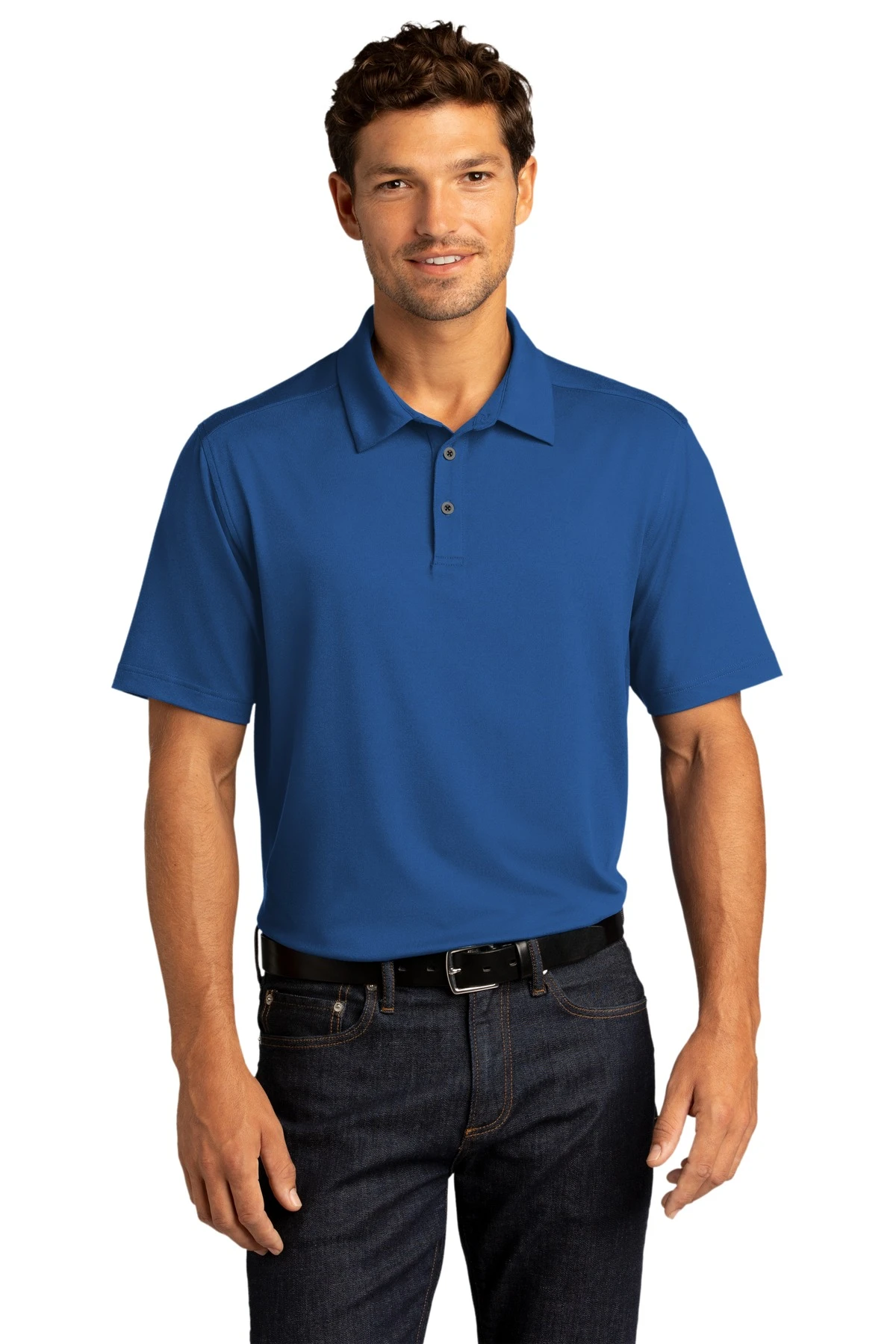 Unisex City Stretch Polo 9 Unisex City Stretch Polo - Image 7