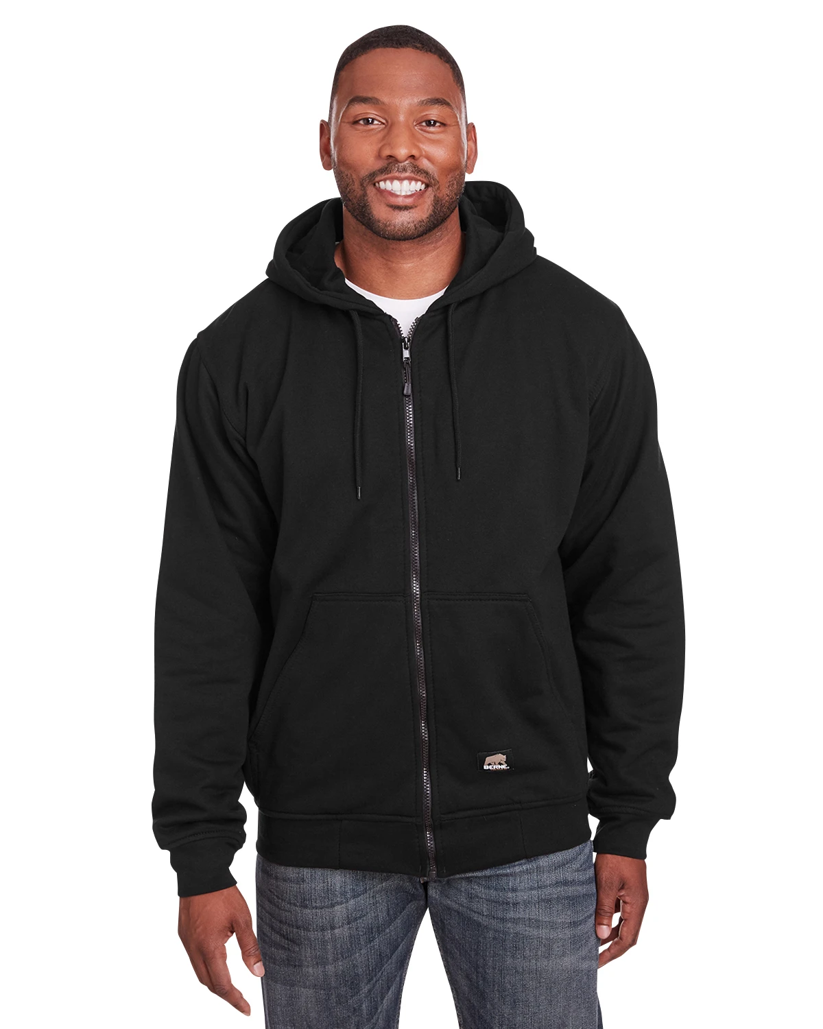 Men's Heritage Thermal-Lined Full-Zip Hooded Sweatshirt 3 Men's Heritage Thermal-Lined Full-Zip Hooded Sweatshirt