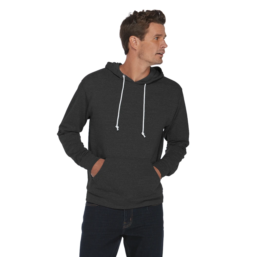 Delta Adult Unisex Snow Heather 7.5 Oz French Terry Hoodie 8 Delta Adult Unisex Snow Heather 7.5 Oz French Terry Hoodie - Image 6