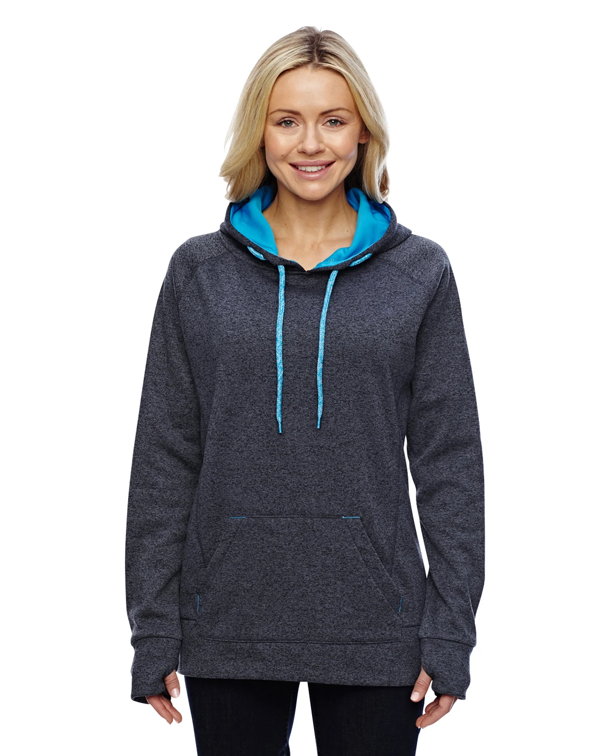 Ladies' Cosmic Contrast Fleece Hood 9 Ladies' Cosmic Contrast Fleece Hood - Image 7