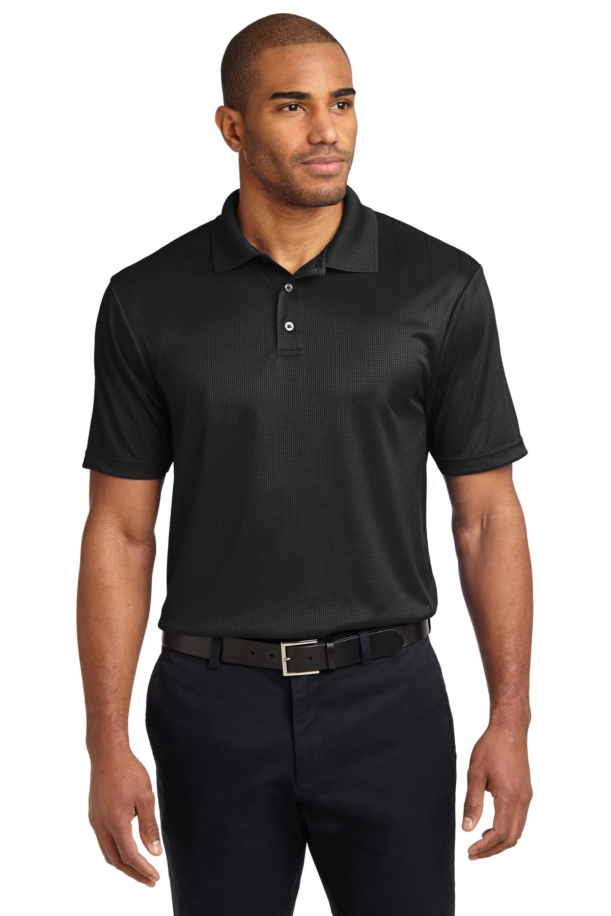 Performance Fine Jacquard Polo 7 Performance Fine Jacquard Polo - Image 5