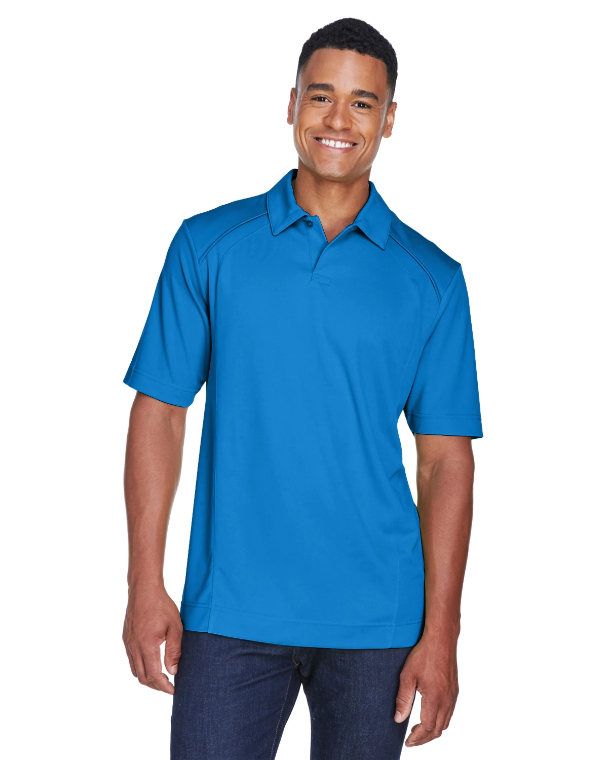 Men's Recycled Polyester Performance Piqué Polo 8 Men's Recycled Polyester Performance Piqué Polo - Image 6