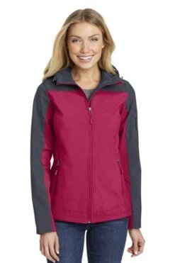 Ladies Hooded Core Soft Shell Jacket 15 Ladies Hooded Core Soft Shell Jacket -Jiffyshirts Sales Store 6a99df6bc3877e
